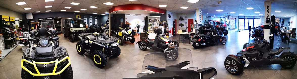 photo interieur du magasin motricity can am dijon chenove